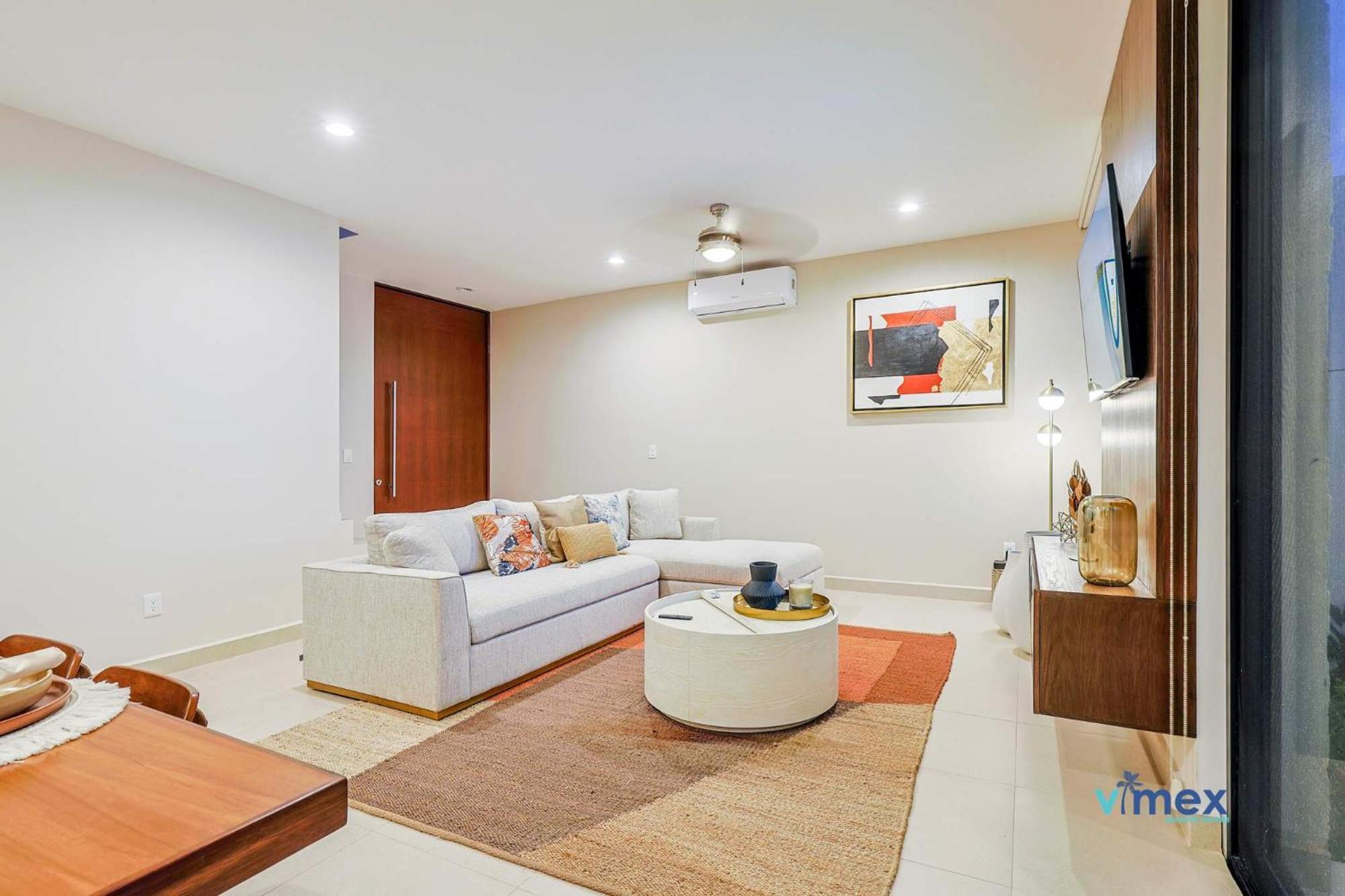 Сasa de vacaciones Modern Townhouse With Private Pool And Bbq Area Playa del Carmen